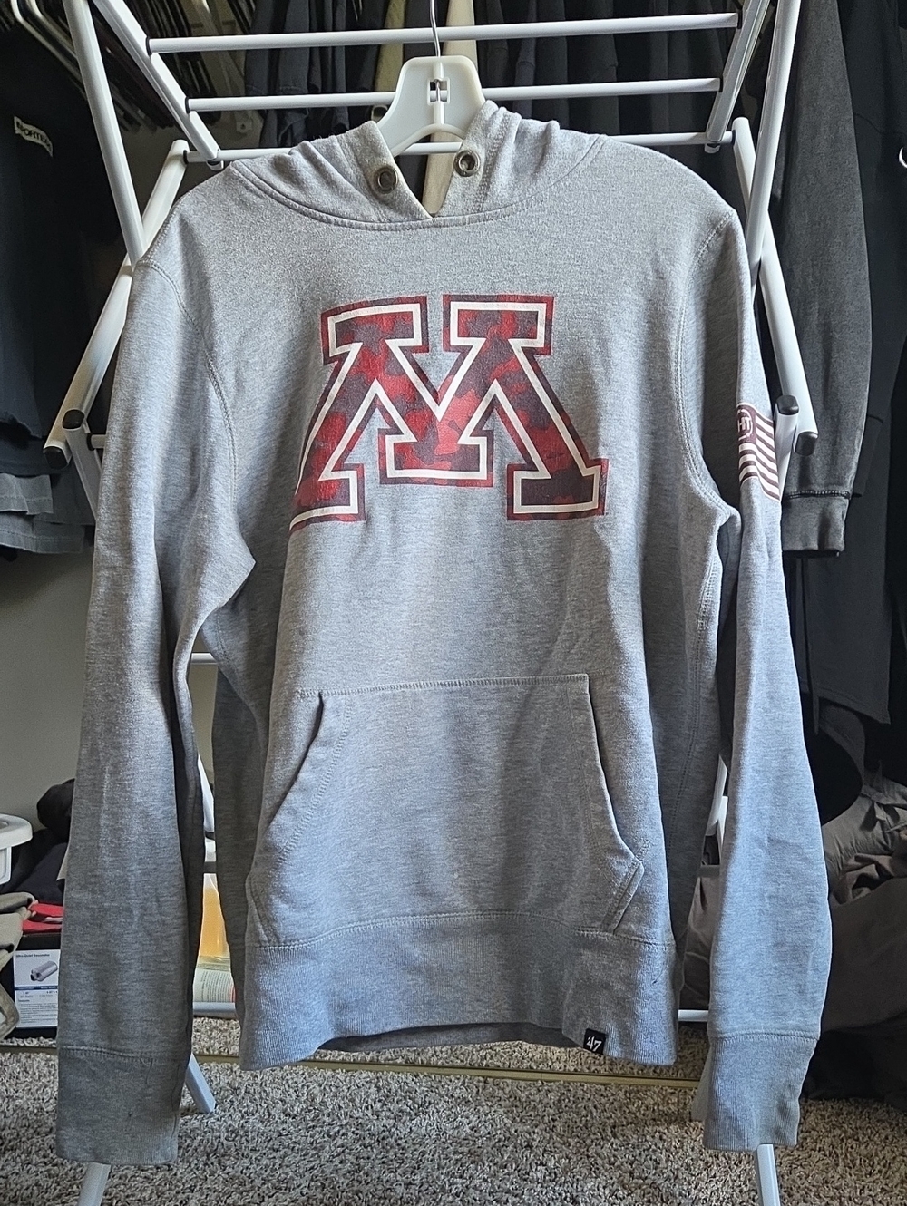 University Of Minnesota OHT Red Camo Hoodie